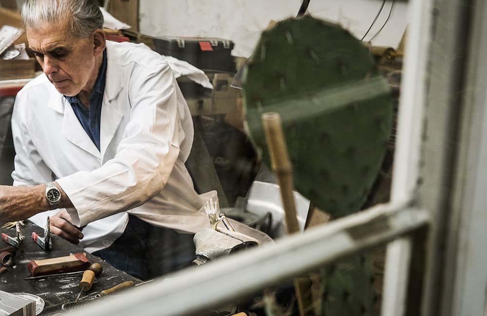 Handmade Metalwork at the Auböck Workshop — Handmade metalwork from the Auböck workshop.