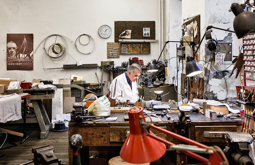 Handmade Metalwork at the Auböck Workshop — image 2