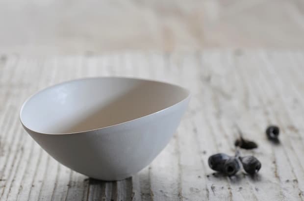 Pure White Vessels by Takashi Sogo
