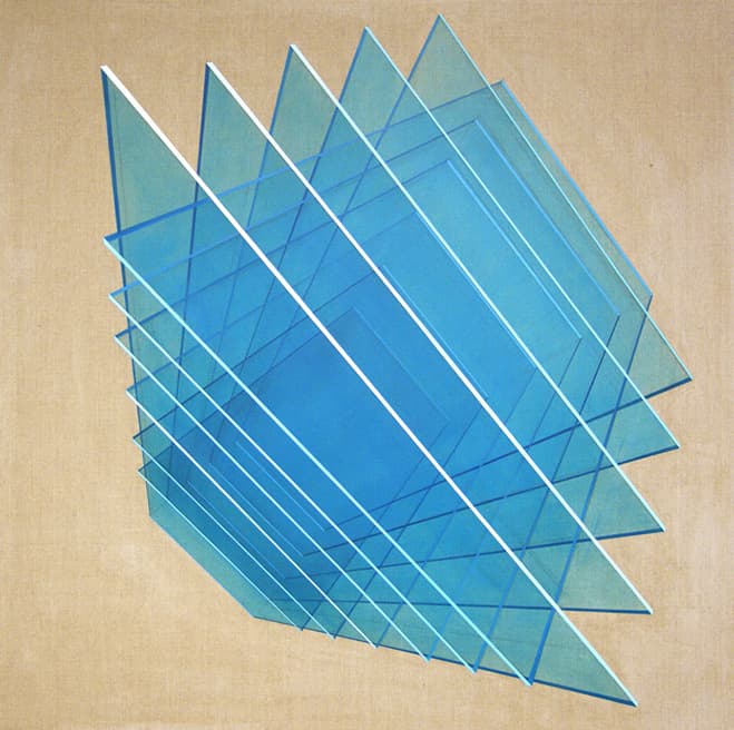The Impression of Space & Depth – Paintings by Scottish Artist Daniel Mullen — artwork detail 1