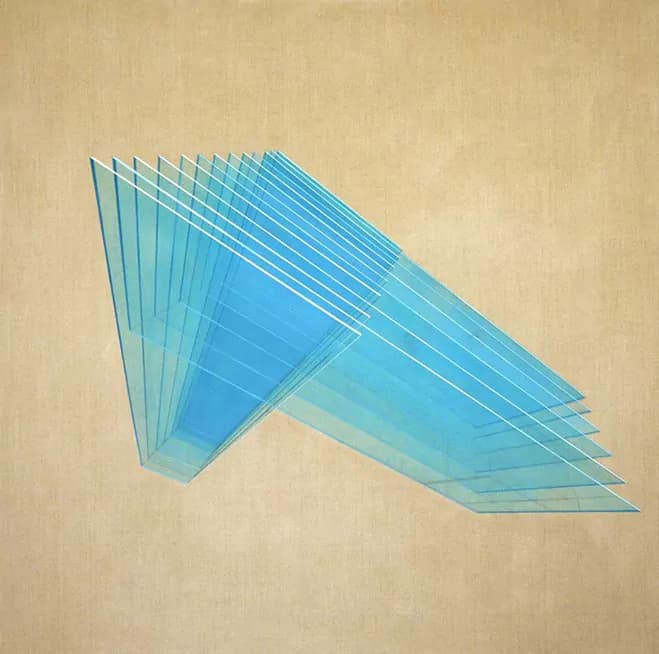 The Impression of Space & Depth – Paintings by Scottish Artist Daniel Mullen — artwork detail 4