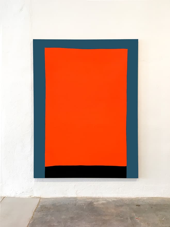 Colour Field – Minimalist Paintings by American Artist Paul Kremer