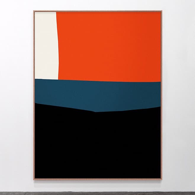Colour Field – Minimalist Paintings by American Artist Paul Kremer — artwork detail 1