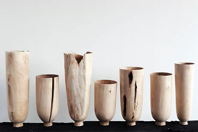 Forest + Found – Woodwork & Textiles by Max Bainbridge and Abigail Booth — woodwork detail 7