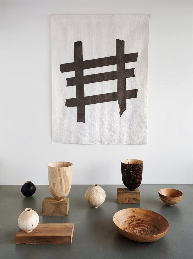 Forest + Found – Woodwork & Textiles by Max Bainbridge and Abigail Booth — woodwork detail 3