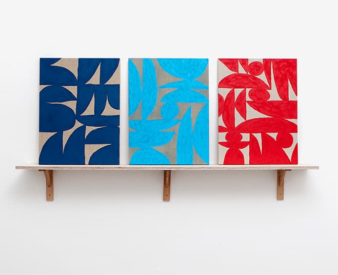 Graphical Exploration – Paintings & Sculptures by Chicago Artist Cody Hudson — artwork detail 3