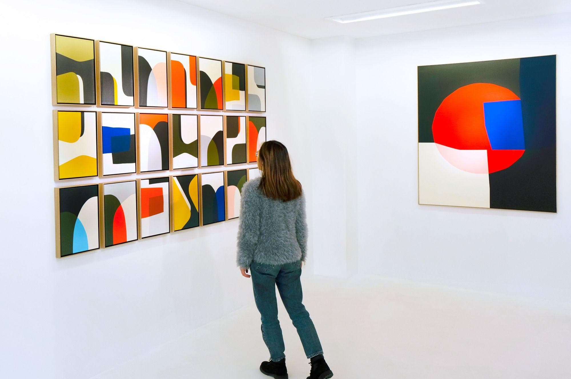 Art Immersion – Painting by Francois Bonnel