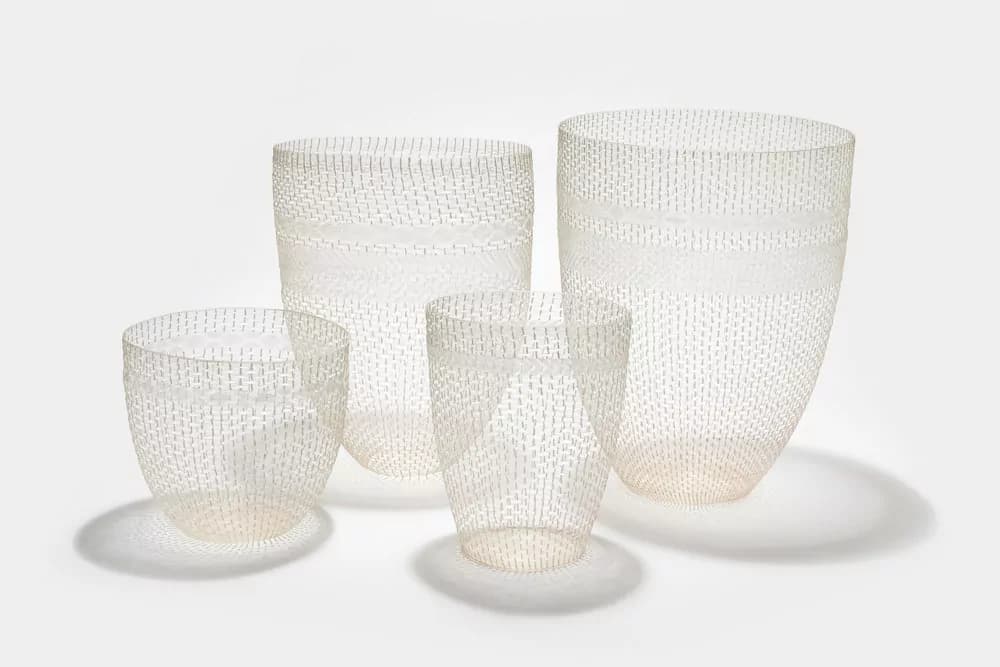 Illuminating Intricacy – Netting Baskets by Dahye Jeong