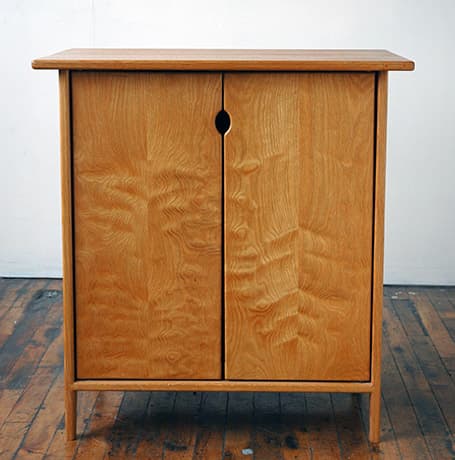Akiko Kuwahata & Ken Winther — Akiko Kuwahata and Ken Winther in their woodworking studio.