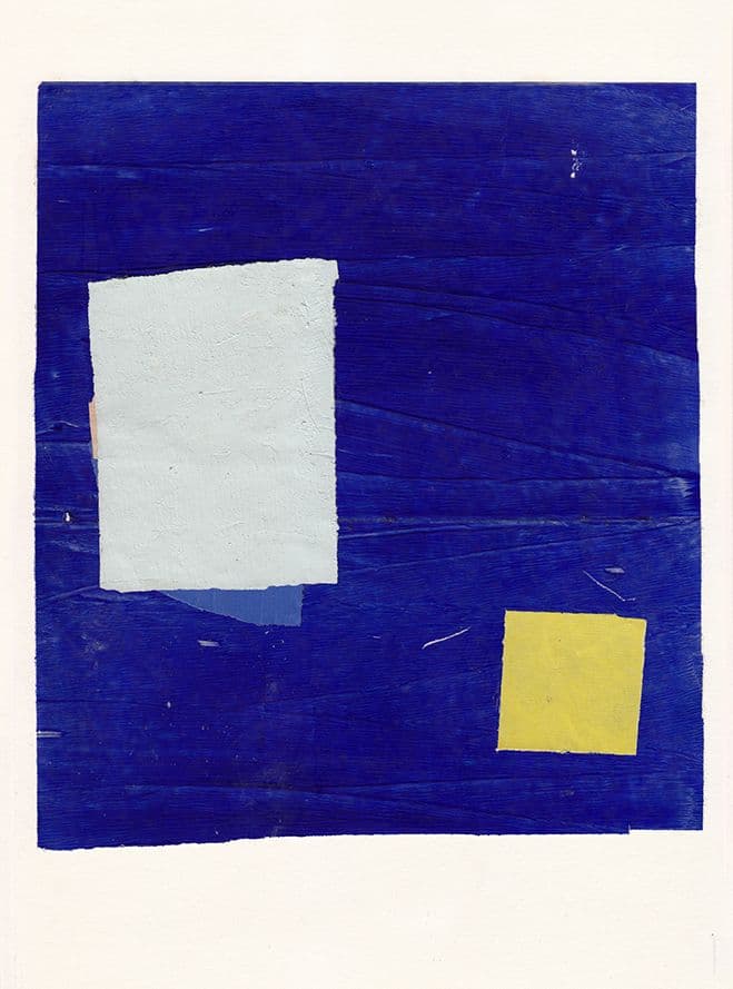 A Conversation Between Two Sides – Abstract Collages by Sharon Etgar
