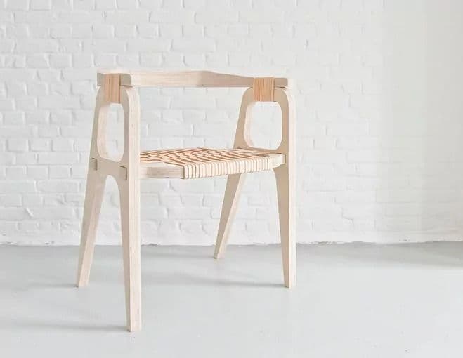 A Nod to Scandinavia – The Bind Chair by Jessy Van Durme of Studio Klaer — furniture detail 2