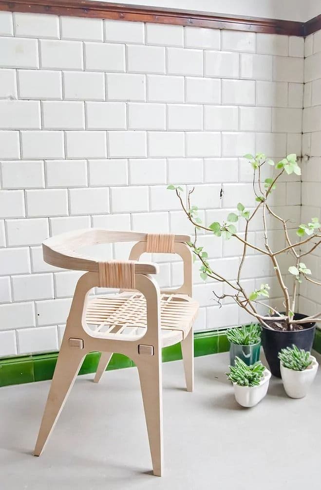 A Nod to Scandinavia – The Bind Chair by Jessy Van Durme of Studio Klaer — furniture detail 3