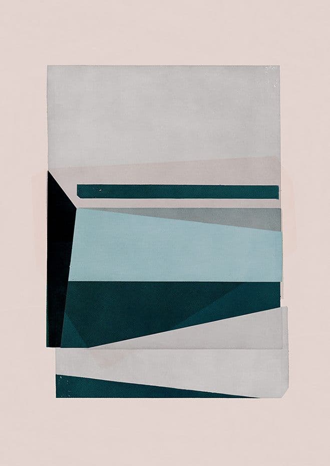 Abstract Composition – Prints by Spanish Visual Artist Jesus Perea — artwork detail 1