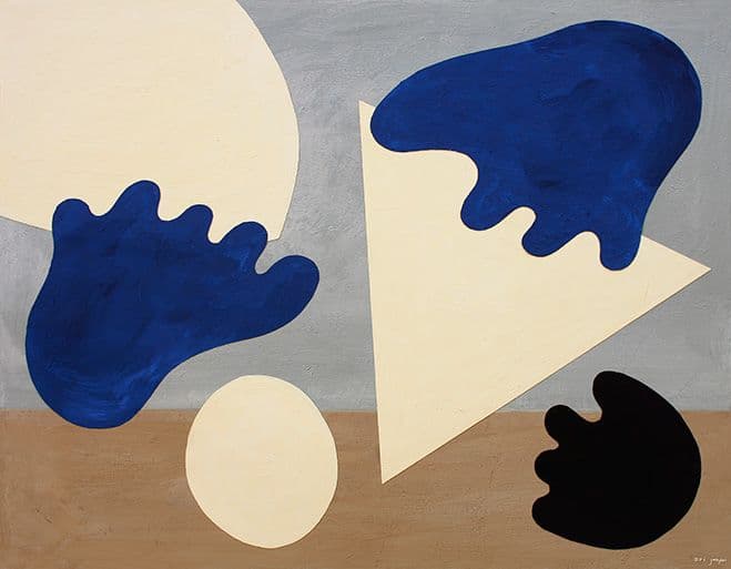 Abstract Paintings and Mobiles by Junpei Ori — artwork detail 1