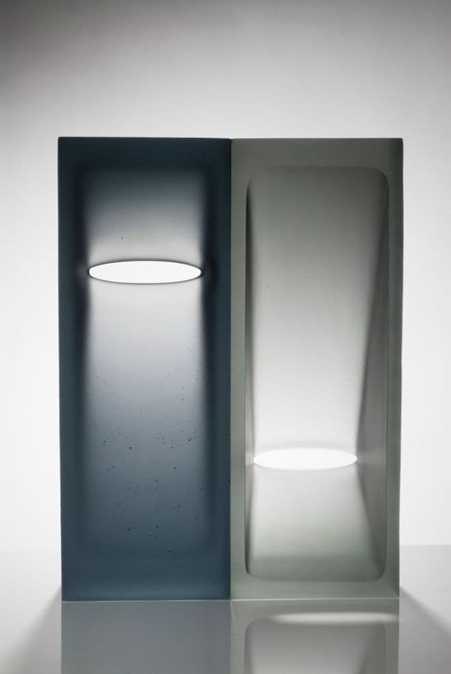 Exploration of Abstract Negative Space – Glass Sculpture by Richard Whiteley