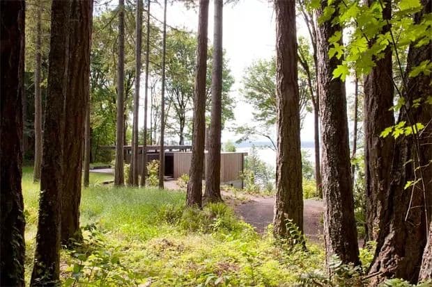 Case Inlet Residence by MW Works Architects — architectural view 2