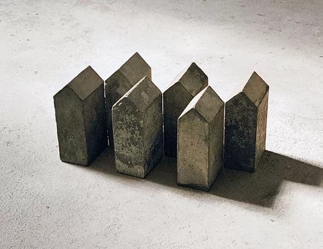 Concrete Houses and Stair Sculptures – Early by Hubert Kiecol — architectural view 2
