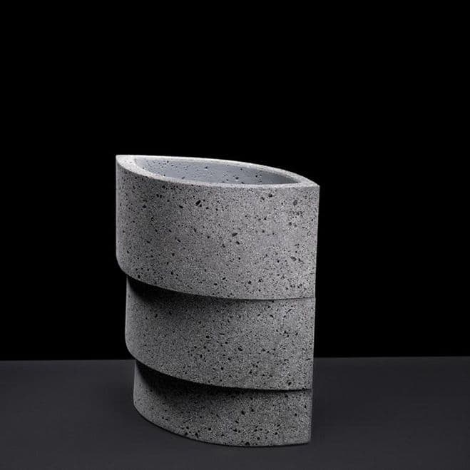 Cumulation, Cone & Counterpoint Series – Ceramic Sculptures by Wim Borst — ceramic work 1