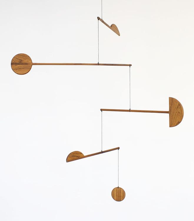 Exploring Organic & Linear Form – Wooden Mobiles by Noah Spencer of Fort Makers