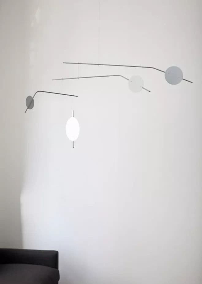 Floating Geometric Shapes – Three Armed Structures Designed by David Ross