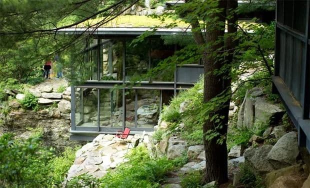 Garance Dore Photographs Russel Wright’s Home — architectural view 2