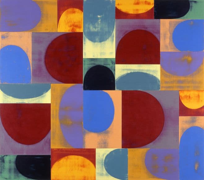 Gridded Repetition – Paintings by American Aritst and Sculptor Charles Arnoldi