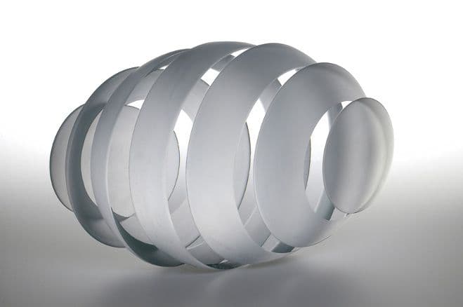 Handmade Glass Sculpture by Danish Designer Torben Jørgensen