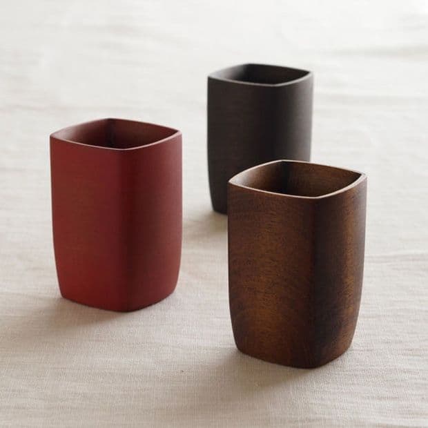 Lacquer Boxes & Vessels Designed by Oji Masanori for Wajima Kirimoto