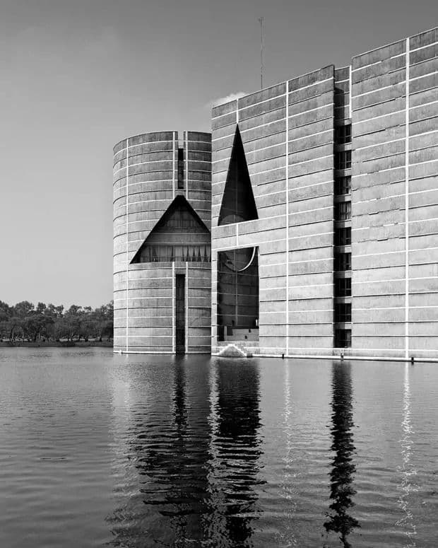 Louis Kahn Visual Archive by Naquib Hossain