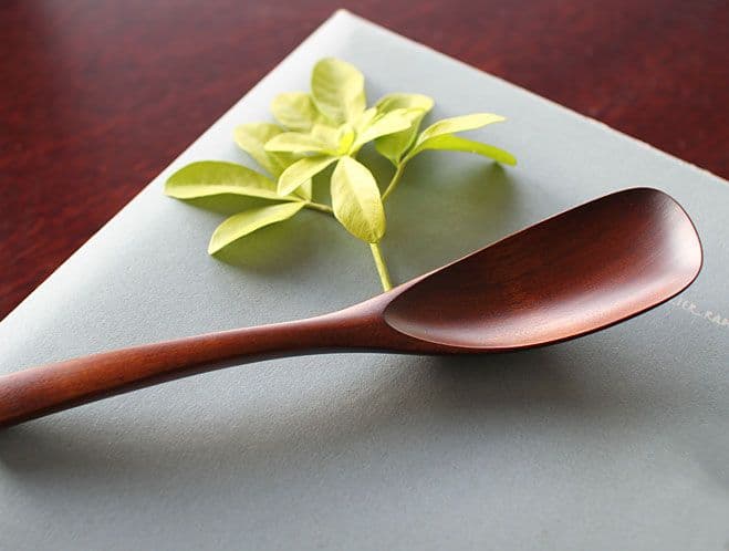 New Wooden Spoons and Knives by Taisuke Hirabayashi at OEN Shop