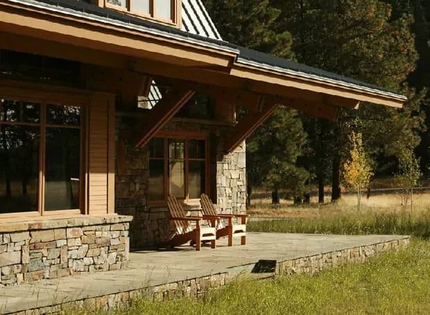 North Cascade Mountain House by Finne Architects — architectural view 1