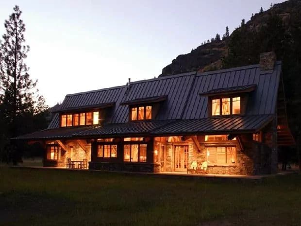 North Cascade Mountain House by Finne Architects — architectural view 3