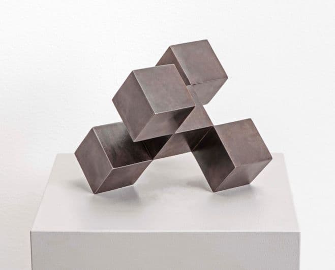 Possibilities of Illusion – Patinated Steel Sculptures by Stephan Siebers