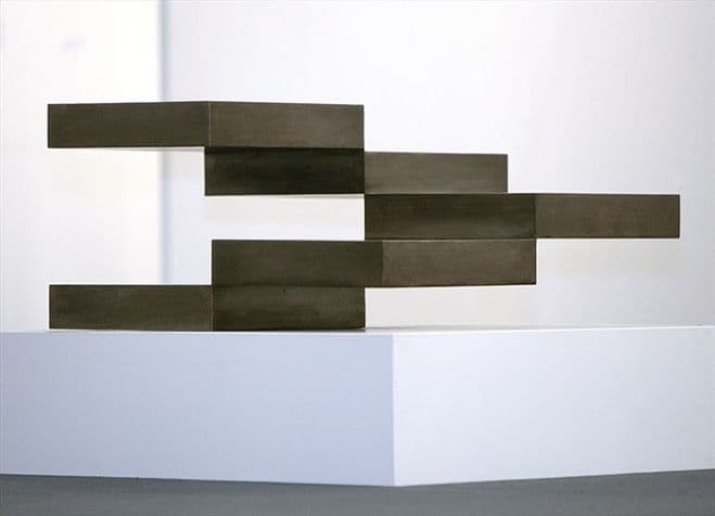 Possibilities of Illusion – Patinated Steel Sculptures by Stephan Siebers — sculptural work 1