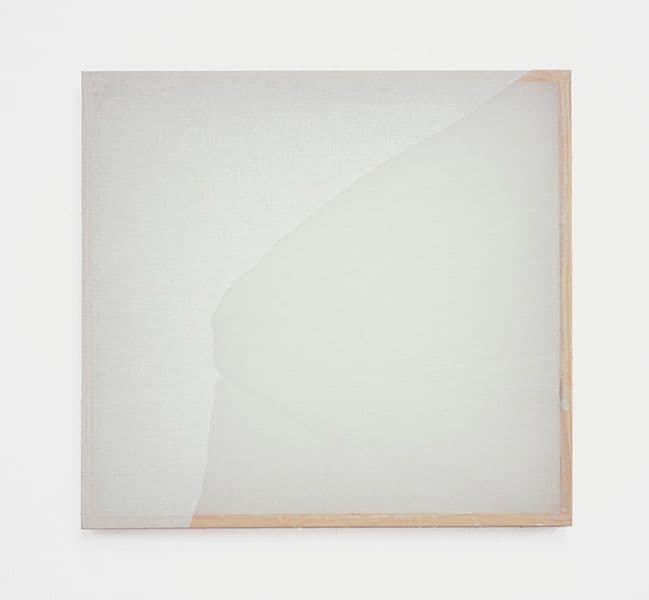 Saturation – Beeswax on Stretched Linen by American Artist Jessica Sanders — artwork detail 1