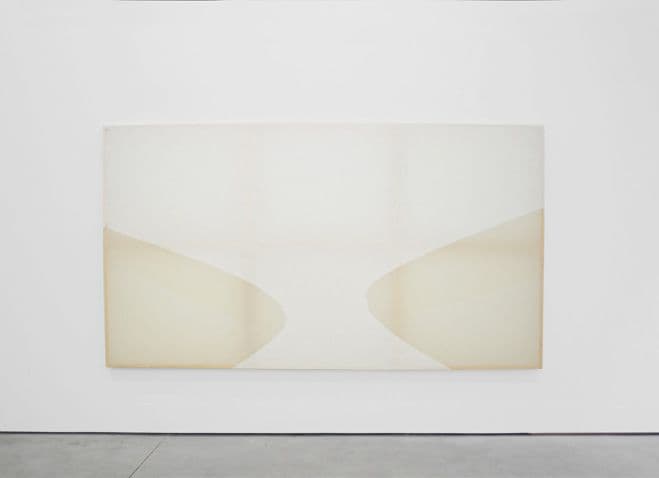 Saturation – Beeswax on Stretched Linen by American Artist Jessica Sanders — artwork detail 2