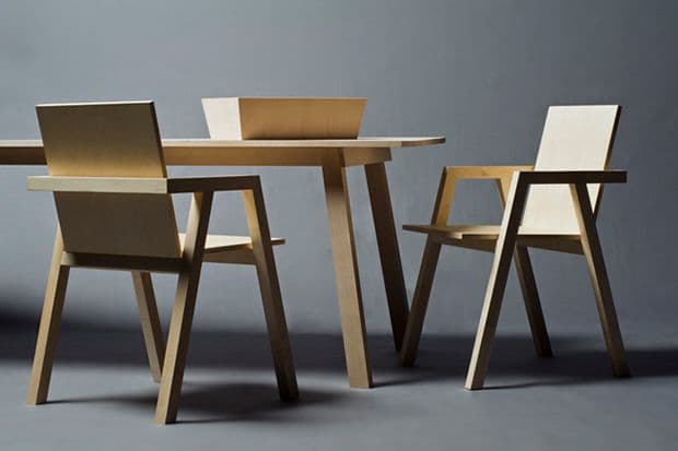 Seven Möbelstücke by Herbert Schultes Design