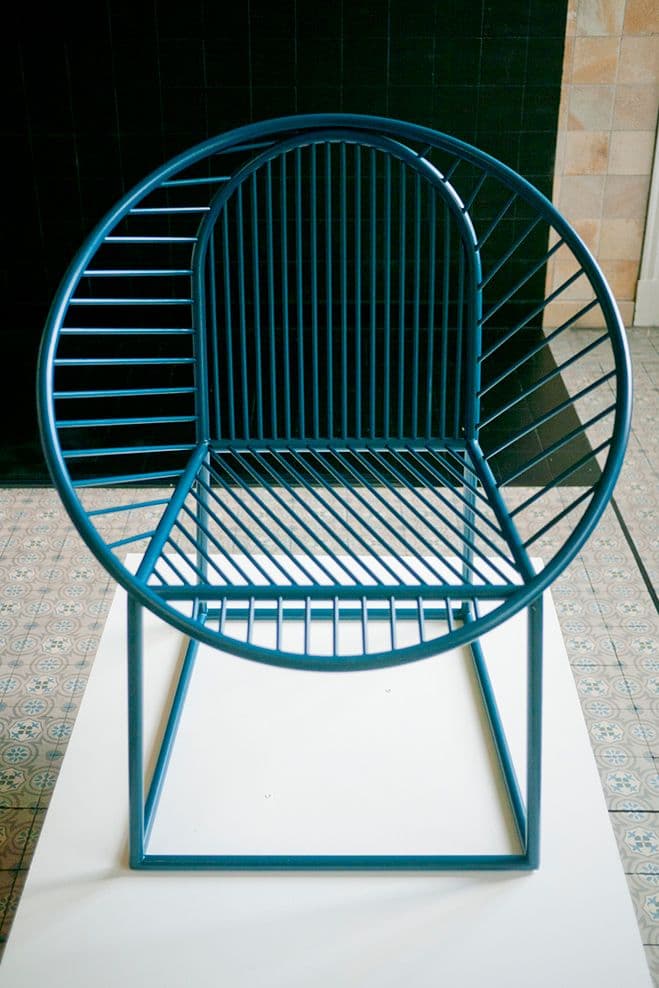 Shadows Between Volumes – Geometric Furniture by Léa Padovani & Sébastien Kieffer — furniture detail 1