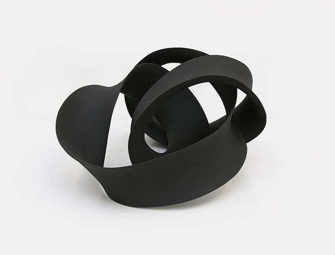 Stretching and Curling – Unique Ceramic Forms by Merete Rasmussen — sculptural work 1