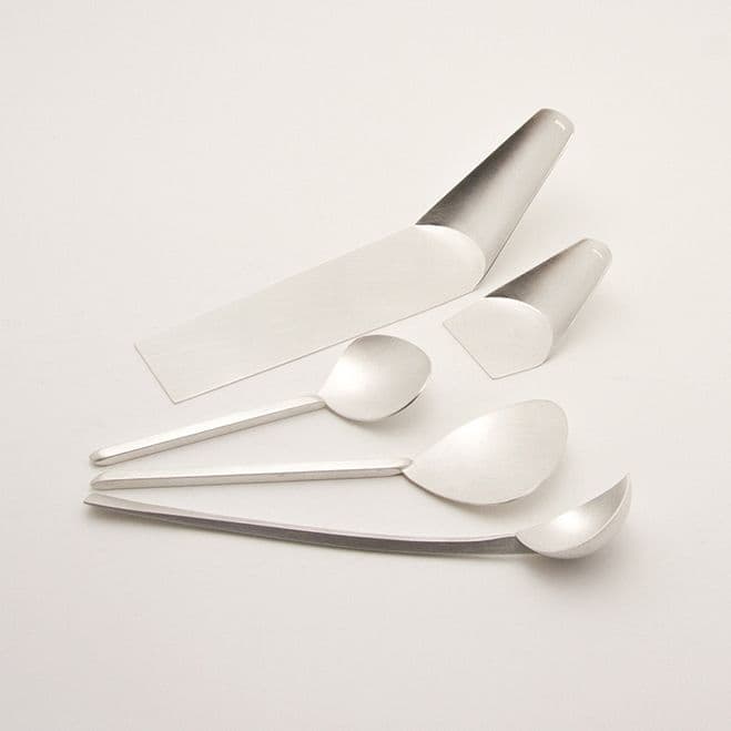 Table Tools for Everyday Use – Metalwork by Australian Silversmith Alison Jackson — design detail 1