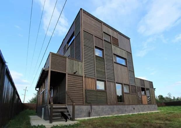 Volga House by Architect Peter Kostelov — architectural view 1