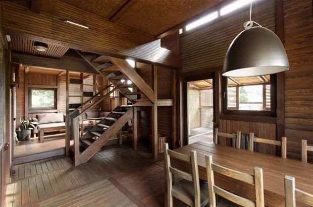 Volga House by Architect Peter Kostelov — architectural view 3