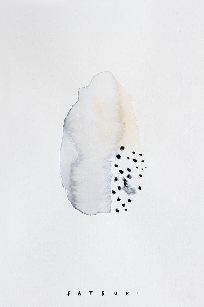 Watercolours & Visualisations – Abstract Paintings by Satsuki Shibuya