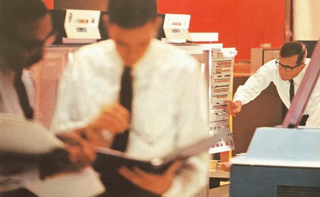 Photography from a 1964 IBM Marketing Booklet