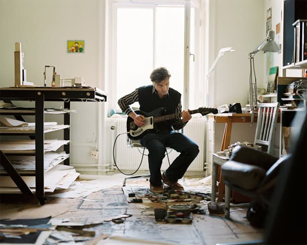 Erik Wahlstrom photographs Jockum Nordstrom’s Studio