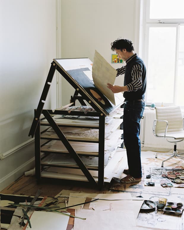 Erik Wahlstrom photographs Jockum Nordstrom’s Studio