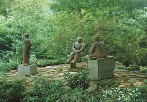 Wall Reliefs and Figures by Joy Brown