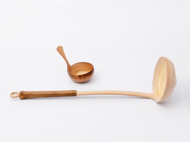 Bamboo Cutlery by Saya Okihara and Kazuho Shimomoto