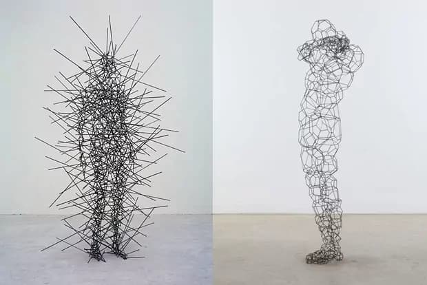 Series of Sculptures by Antony Gormley