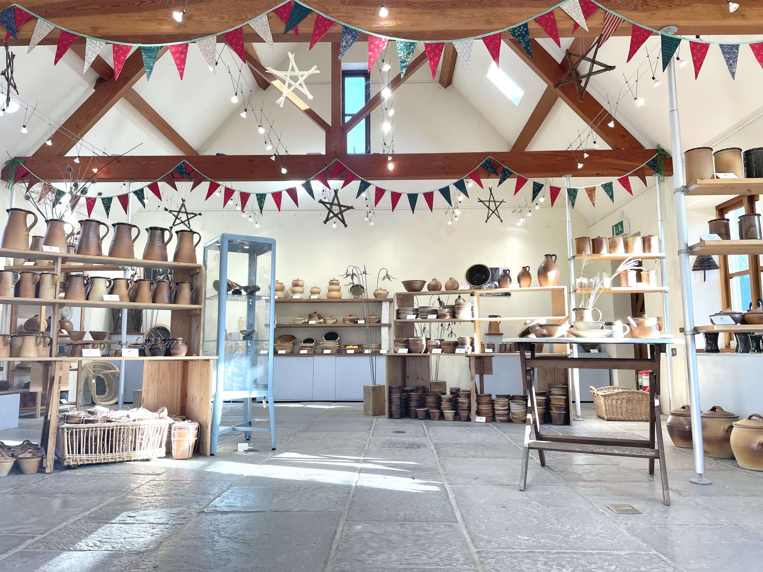 Shop and Gallery at Muchelney Potter
